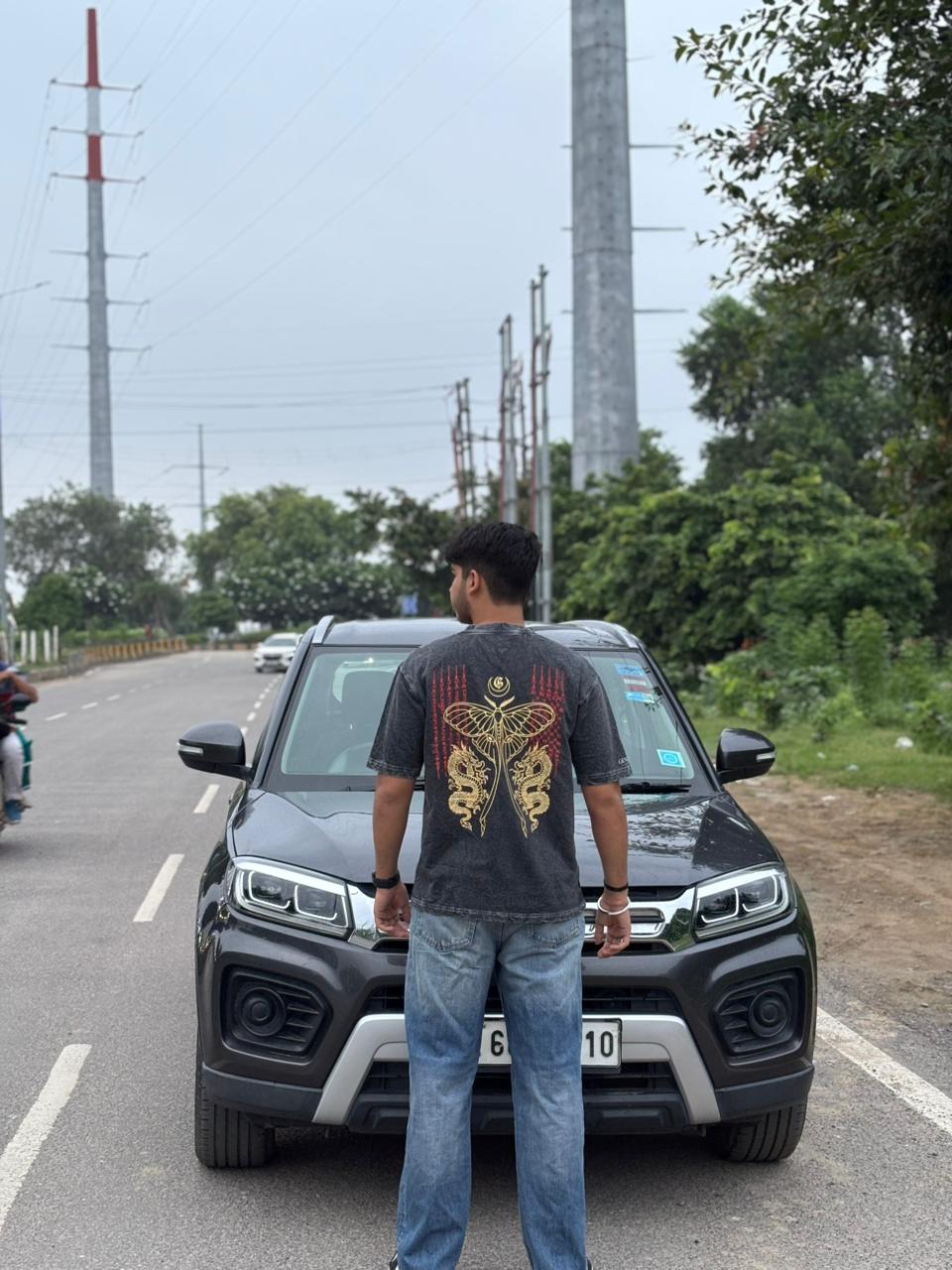 Dragonfly Acid Wash T-Shirt
