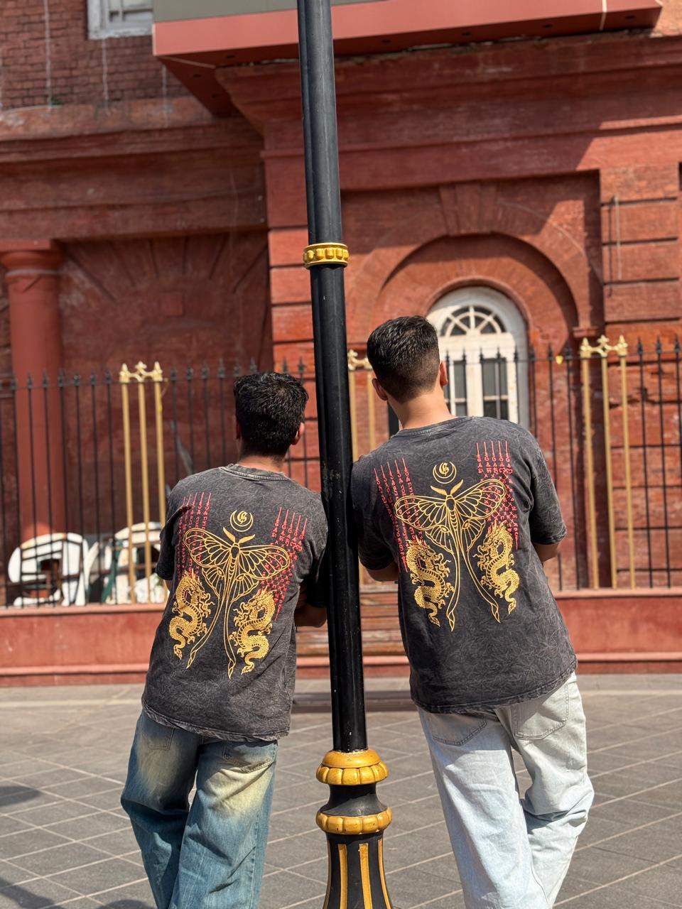 Dragonfly Acid Wash T-Shirt