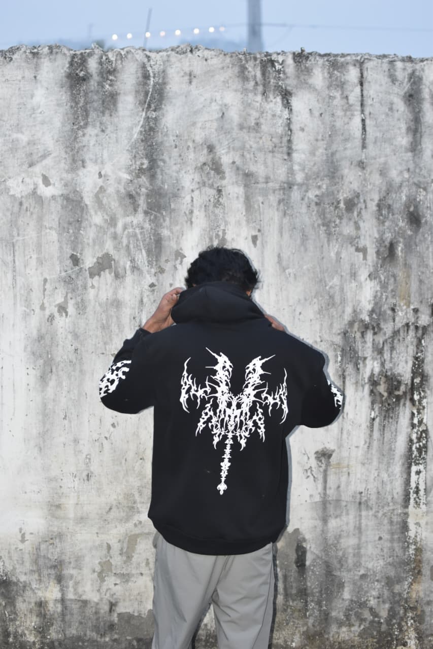 Skeleton Goth Hoodie