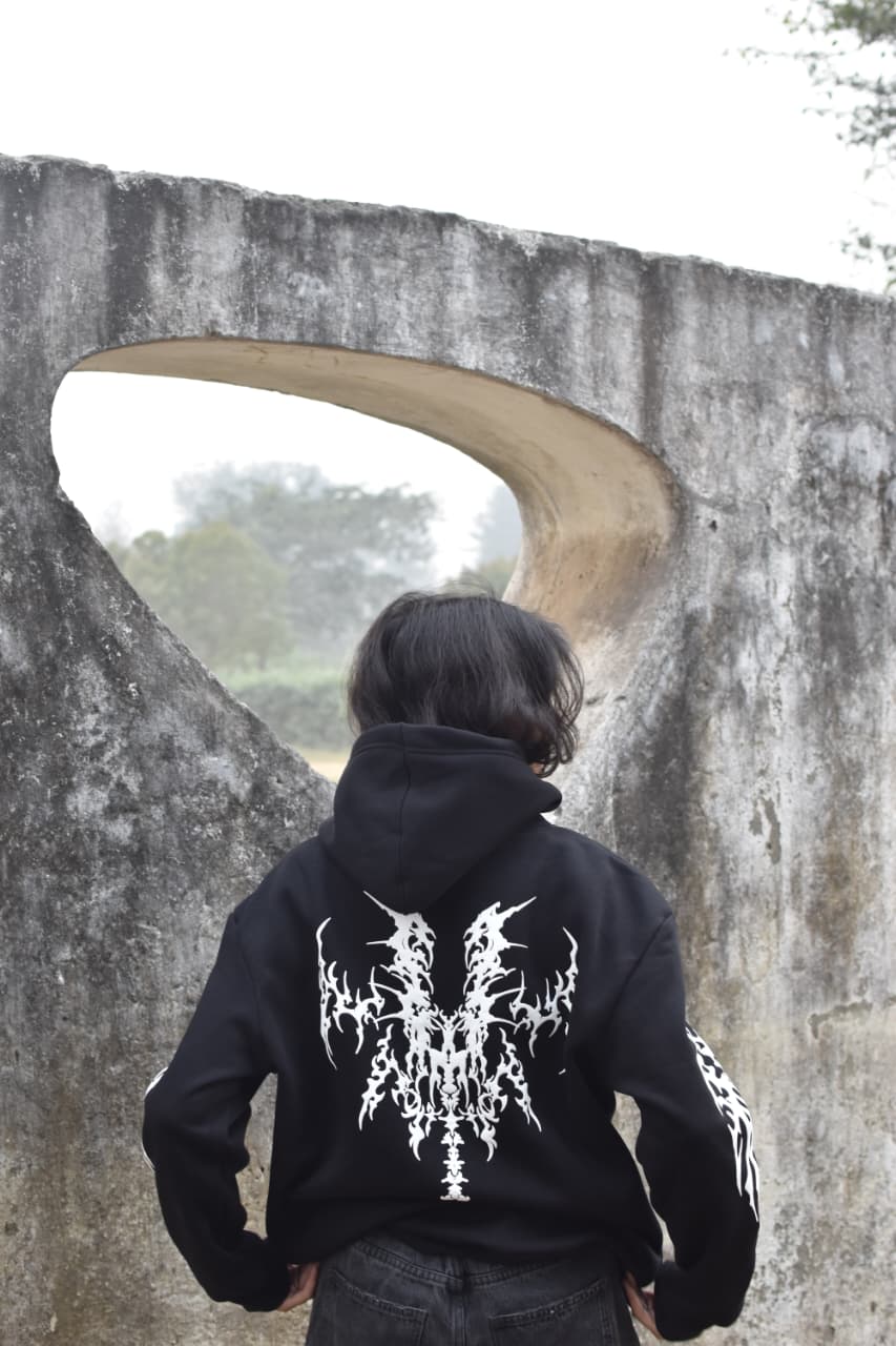 Skeleton Goth Hoodie