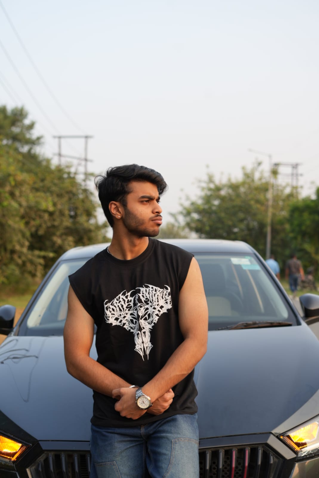 Black Bull Gothic Sando Vest